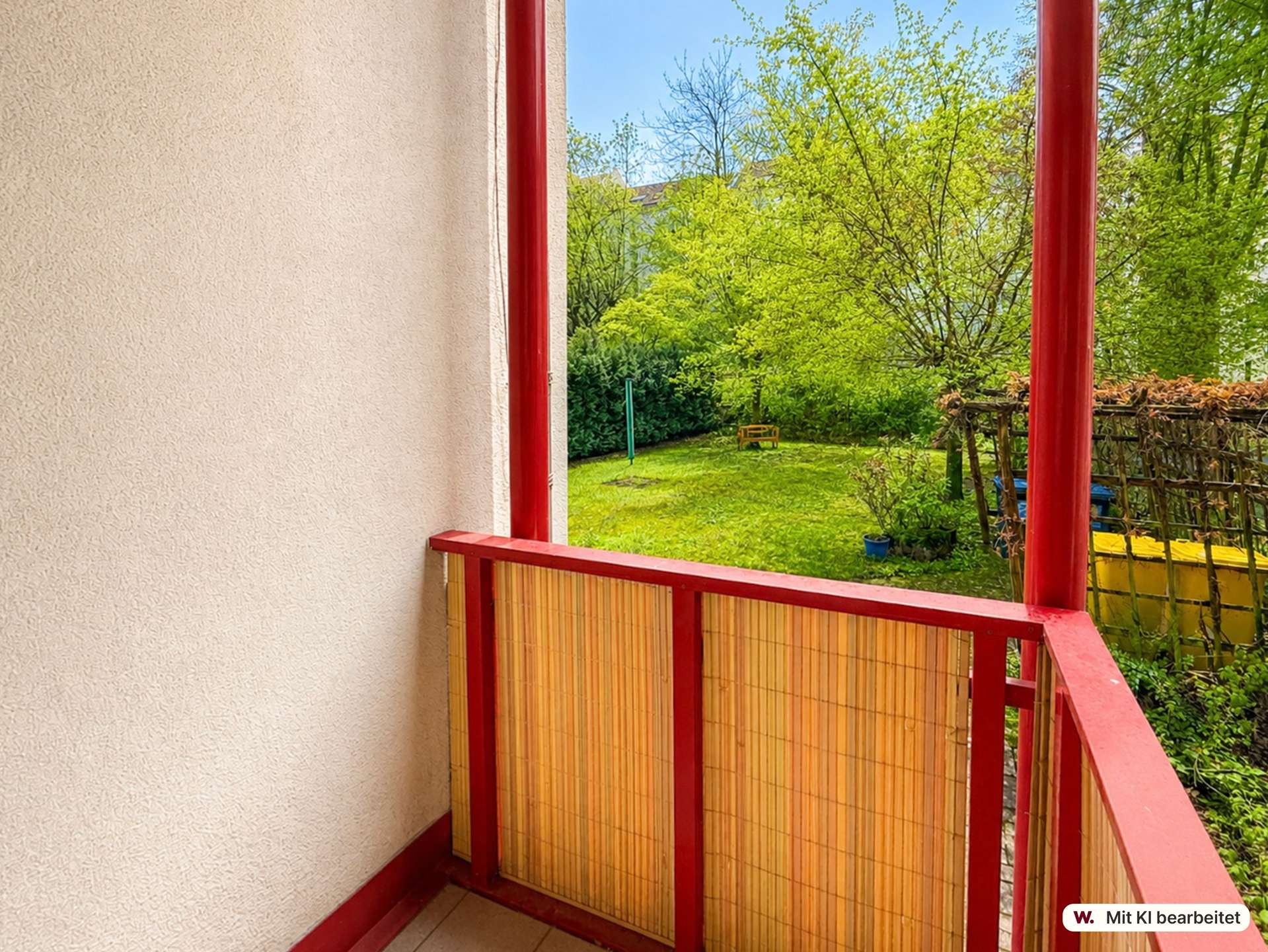 Balkon zum Innenhof