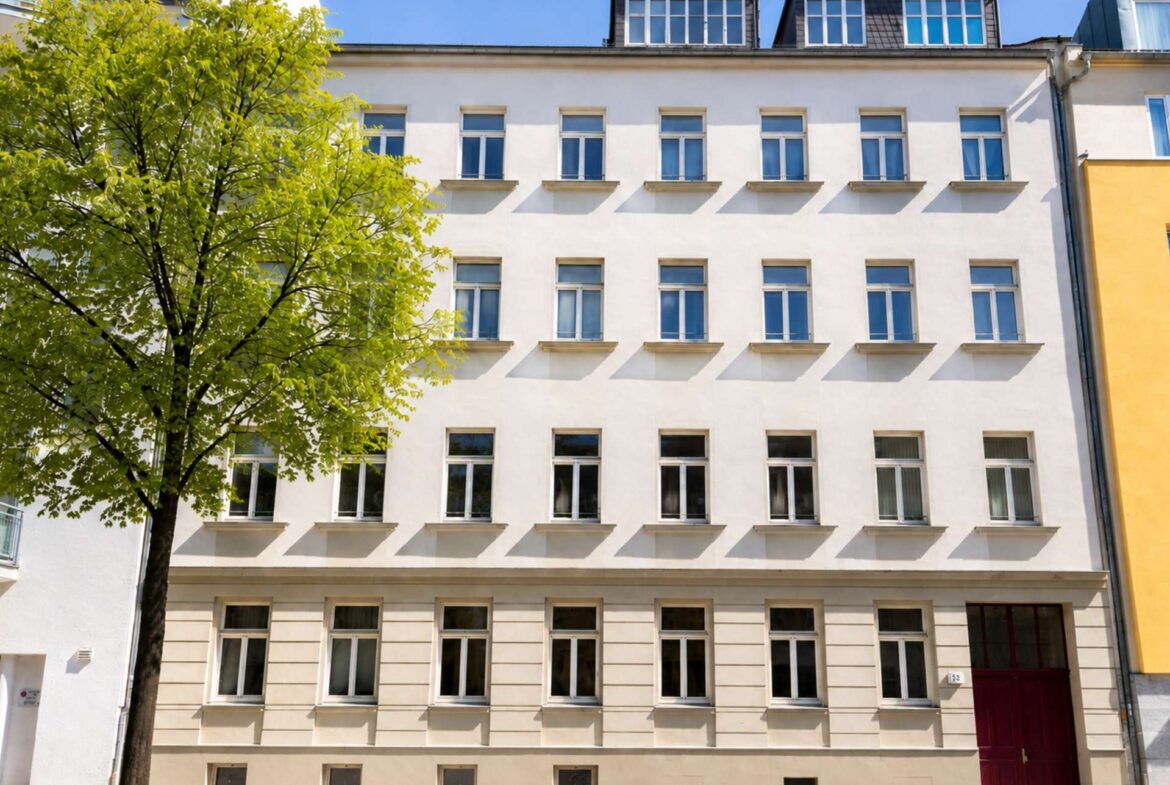 Hausansicht Straße