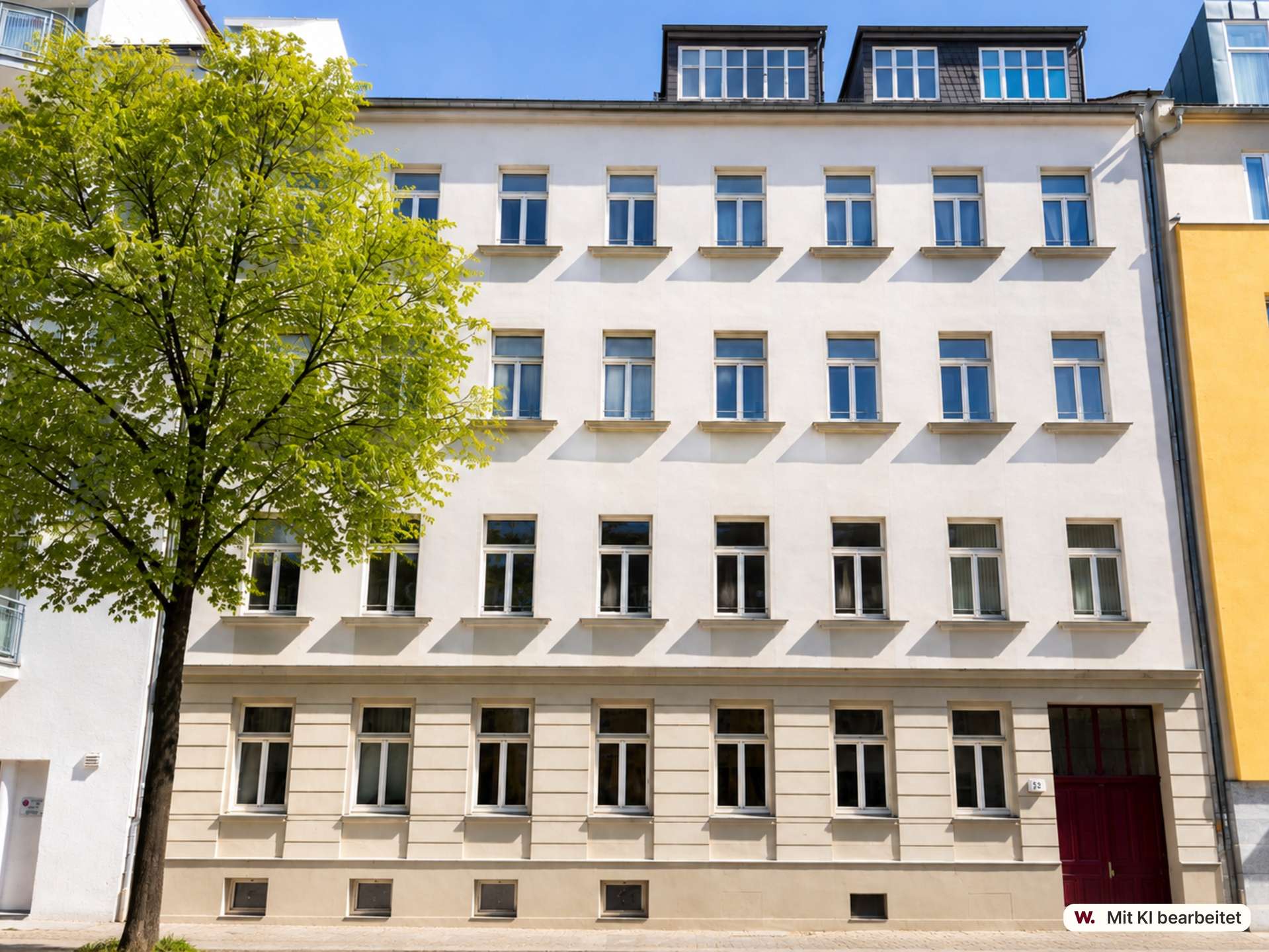 Hausansicht Straße