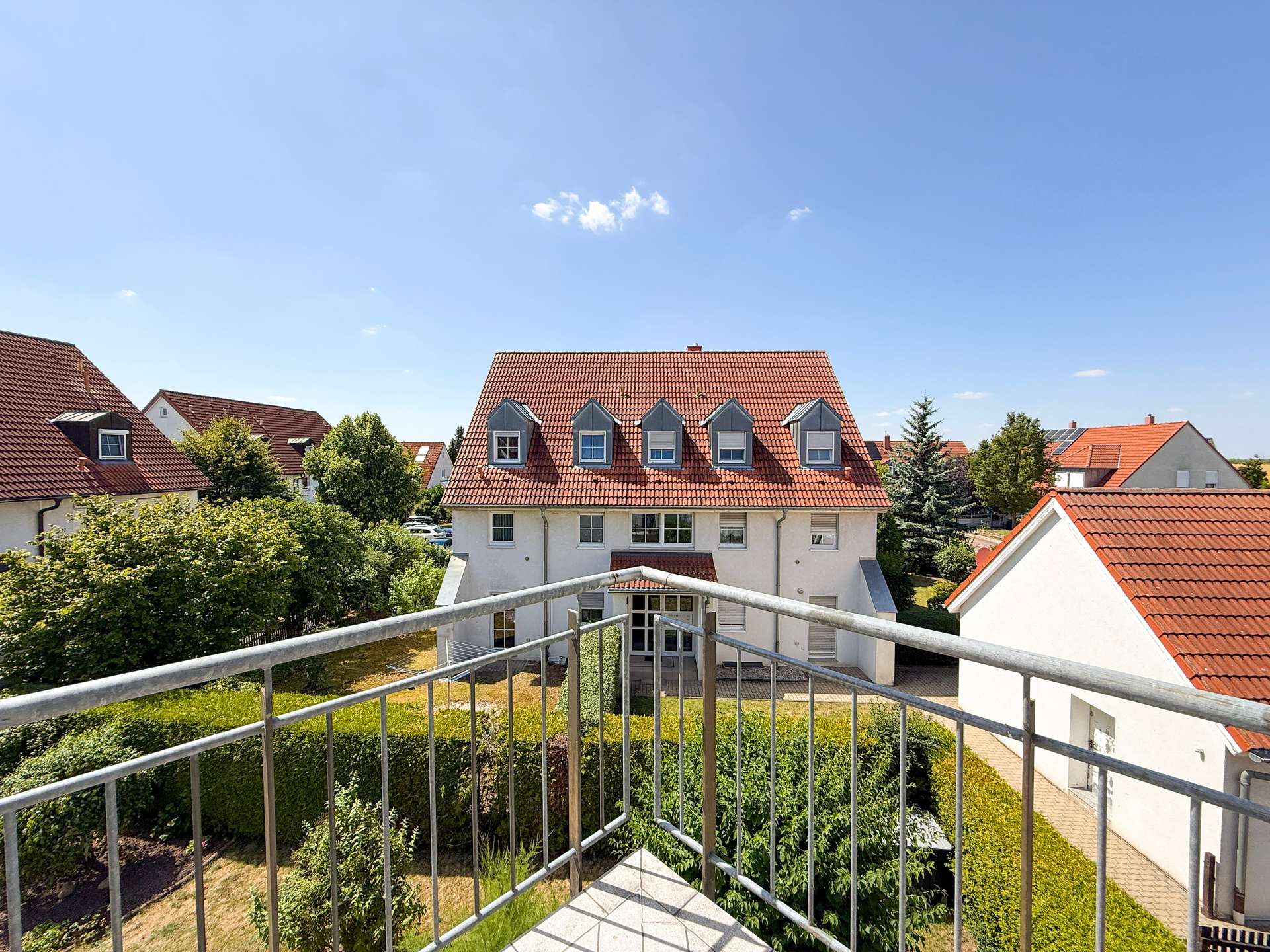 Balkon an der Küche