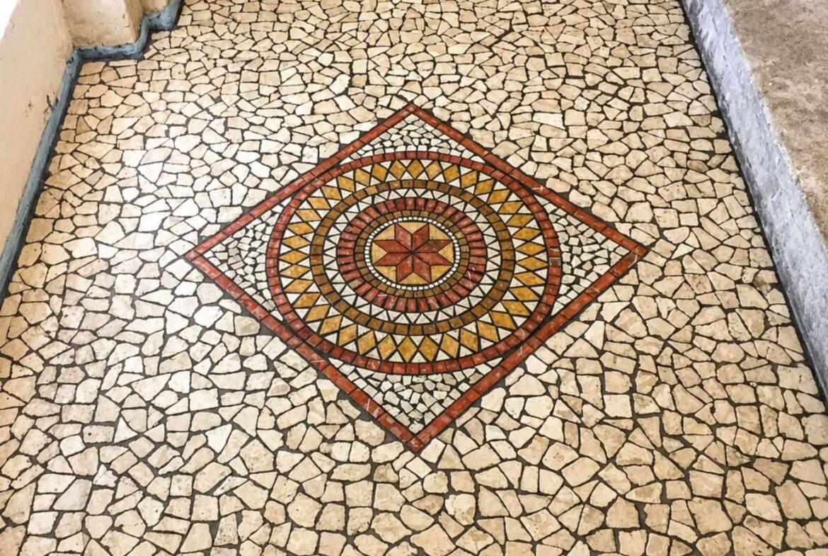 Mosaikboden