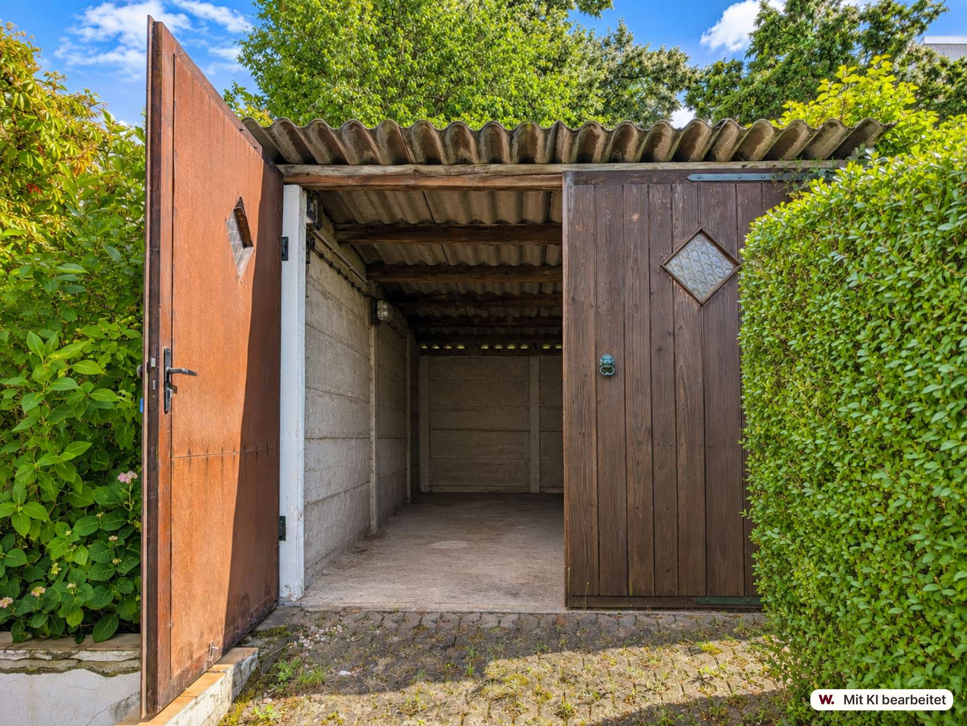 Garage Außen