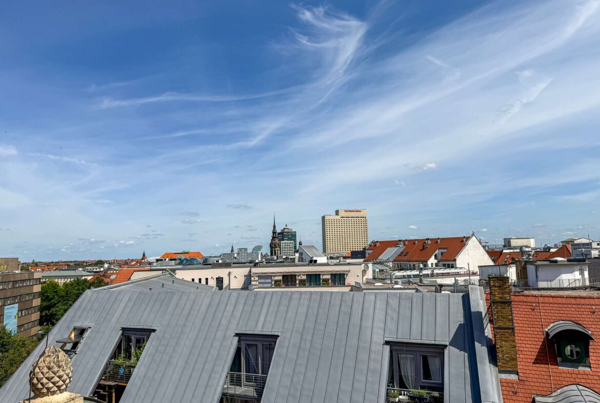 Blick aus Schlafzimmer