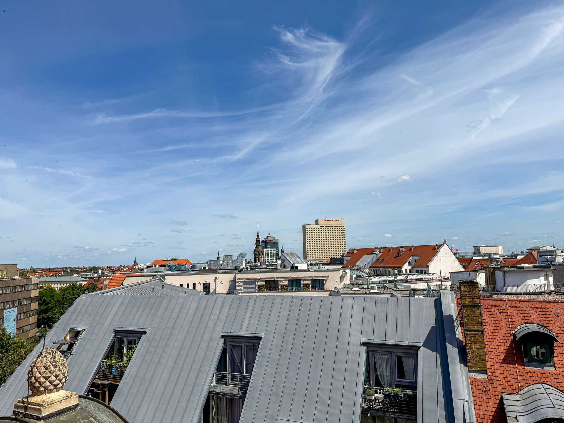 Blick aus Schlafzimmer