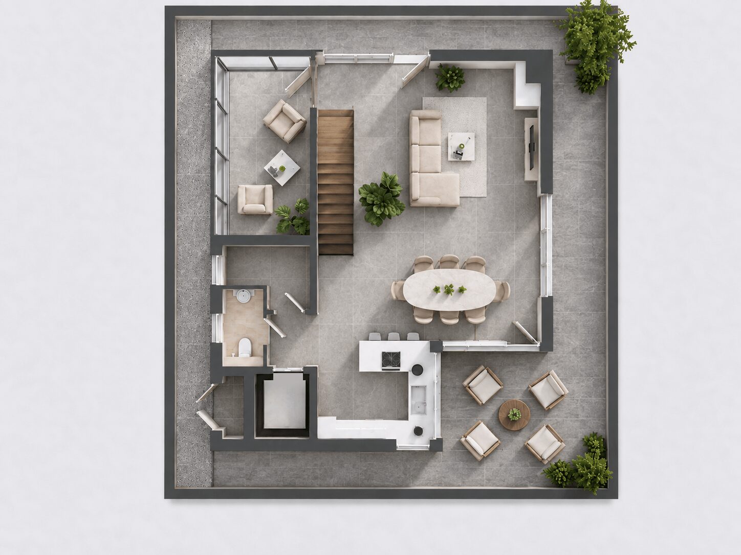Grundriss DG