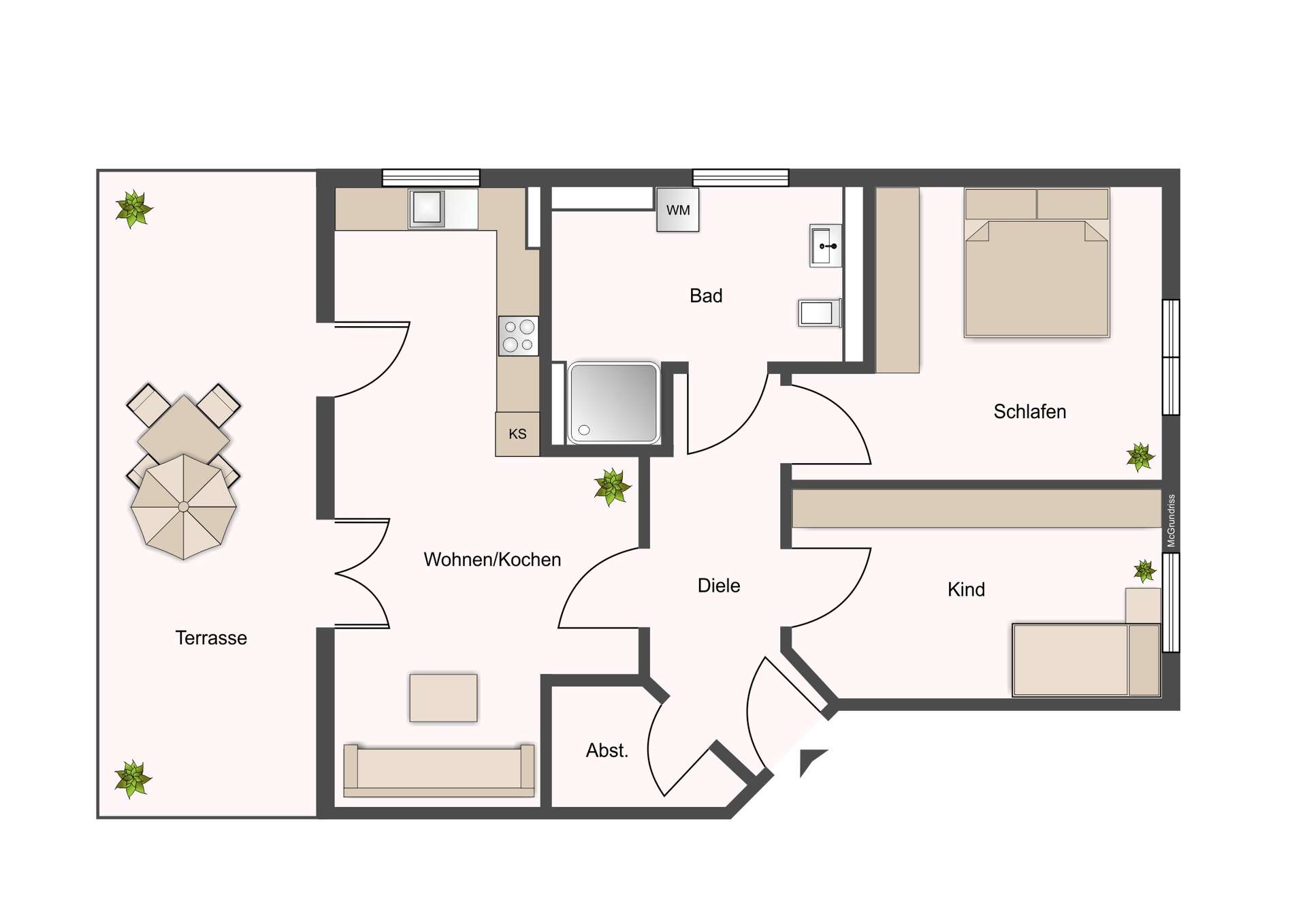 Grundriss EG