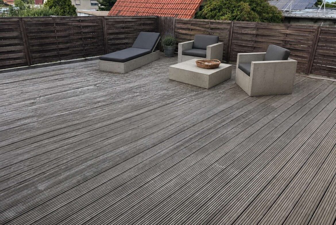 Garagen Terrasse