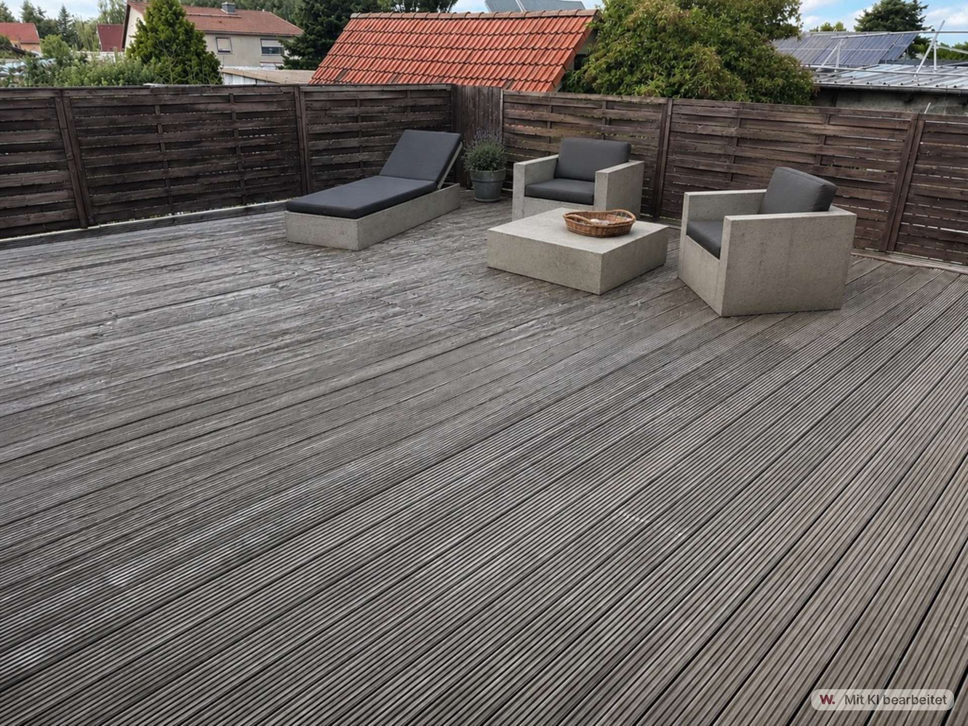 Garagen Terrasse