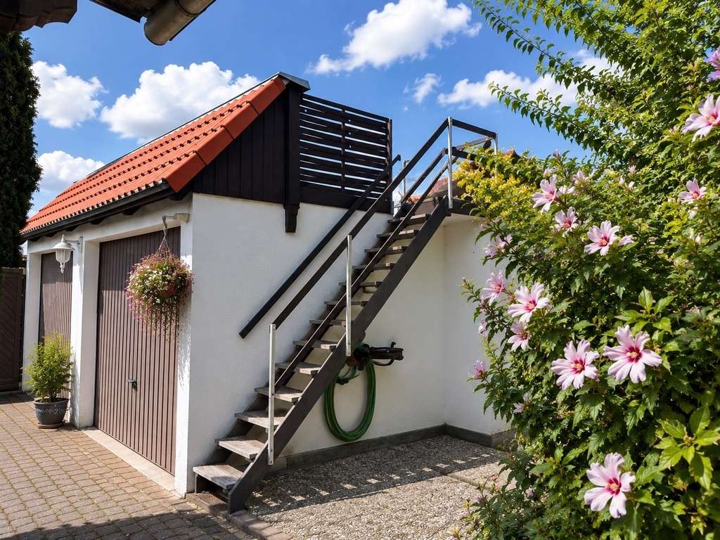 Garage Seitenansicht