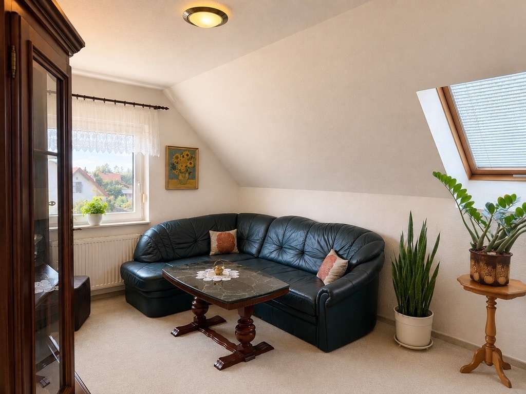 Schlafzimmer Blick zum Fenster 1. OG