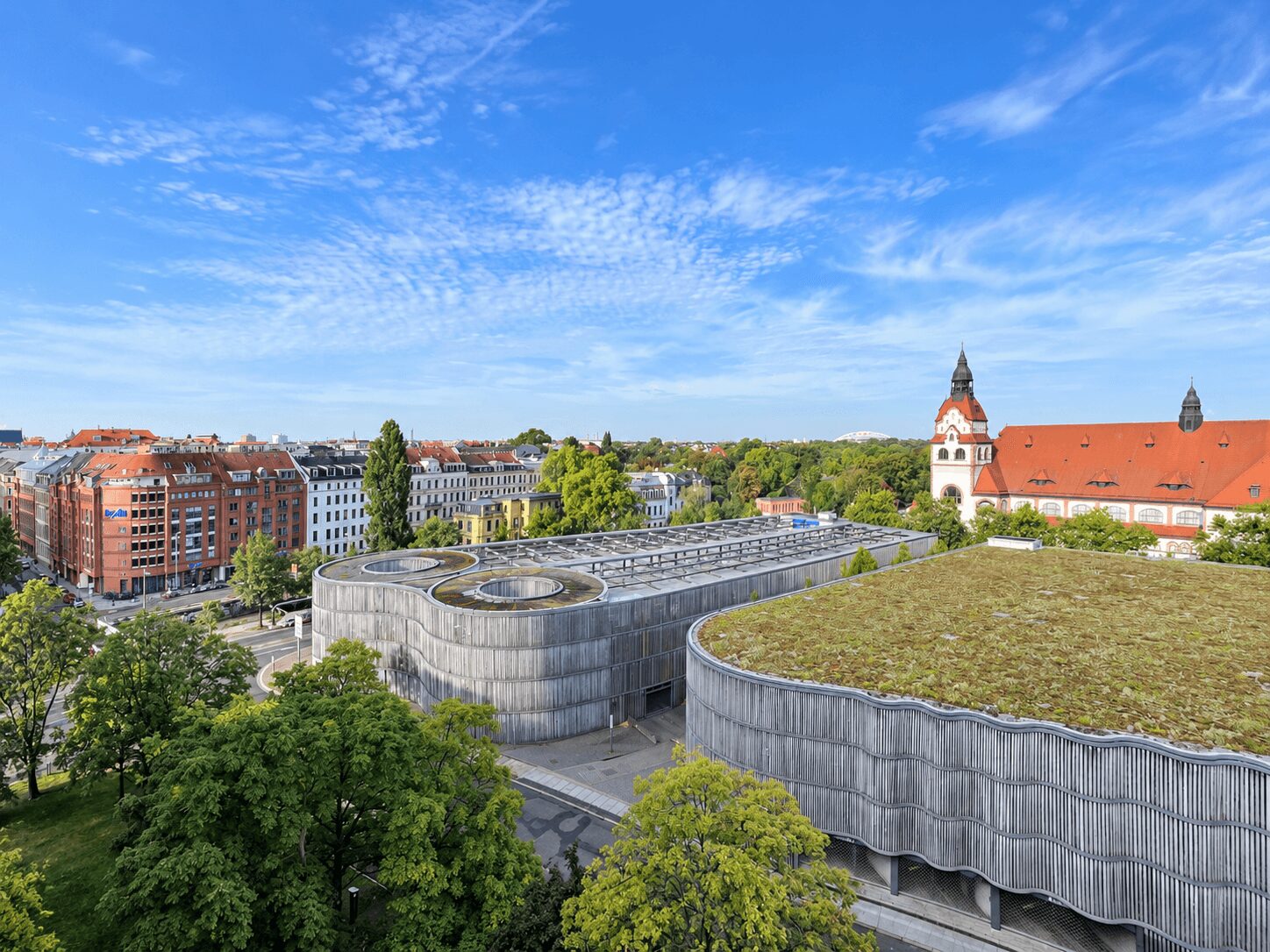 Blick vom Balkon 