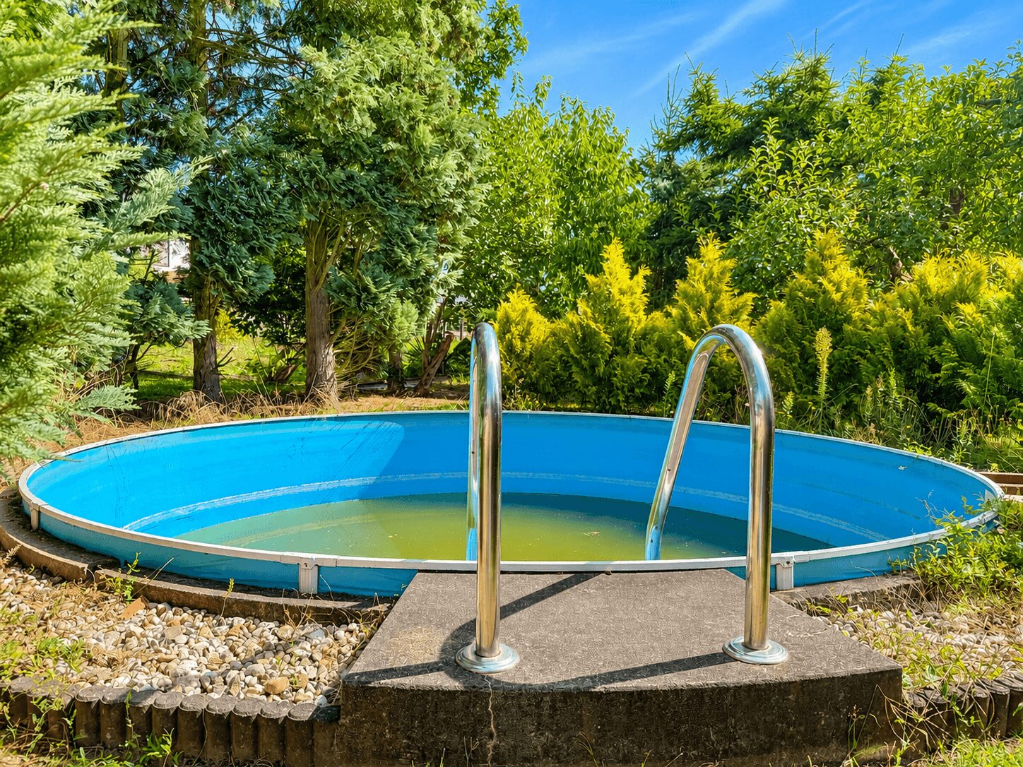 Garten mit Pool