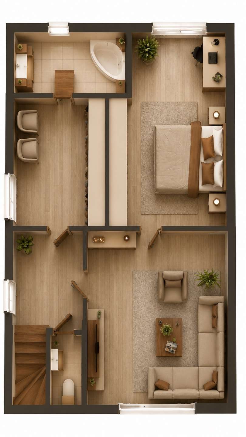 Grundriss Obergeschoss