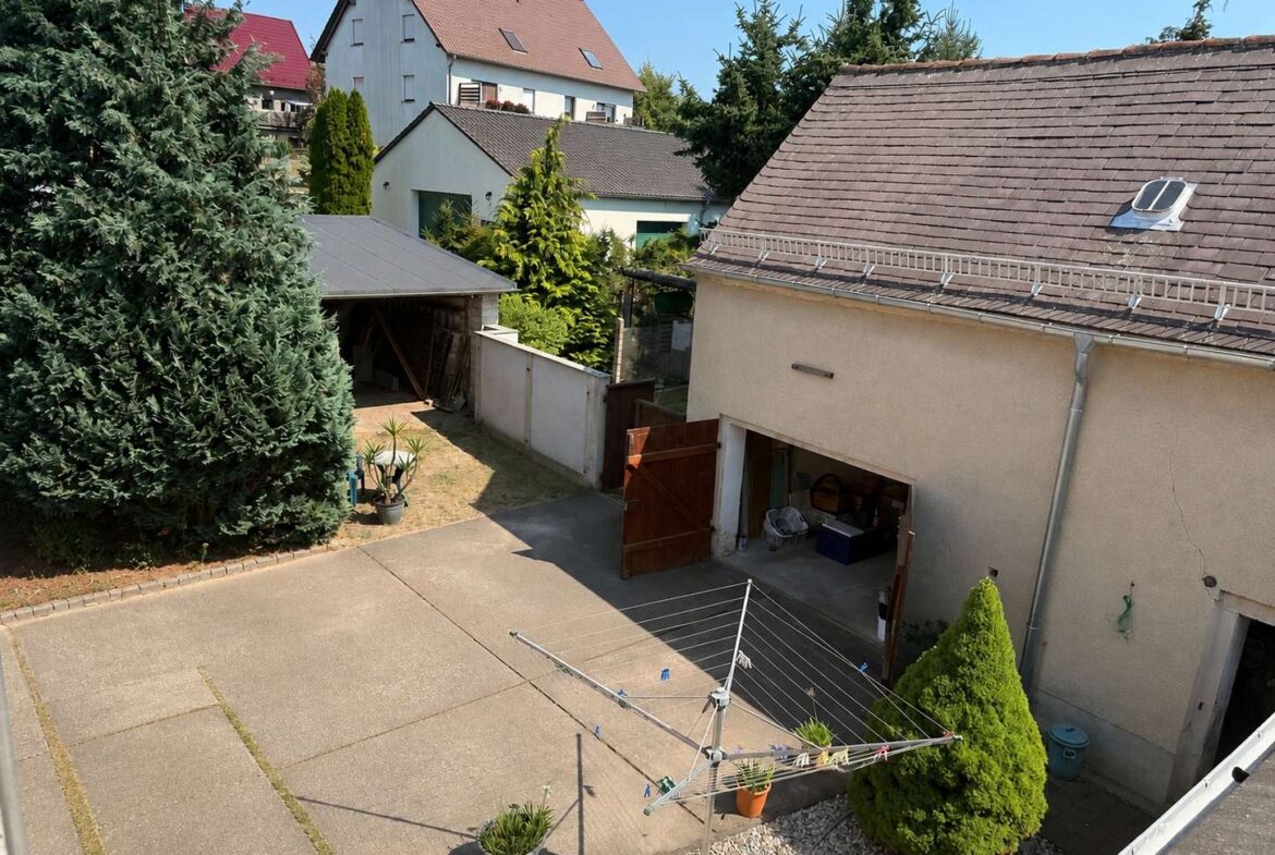 Ausblick zum Innenhof
