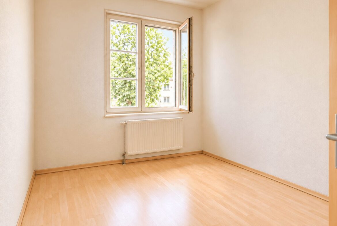 Schlafzimmer (KI-beräumt)