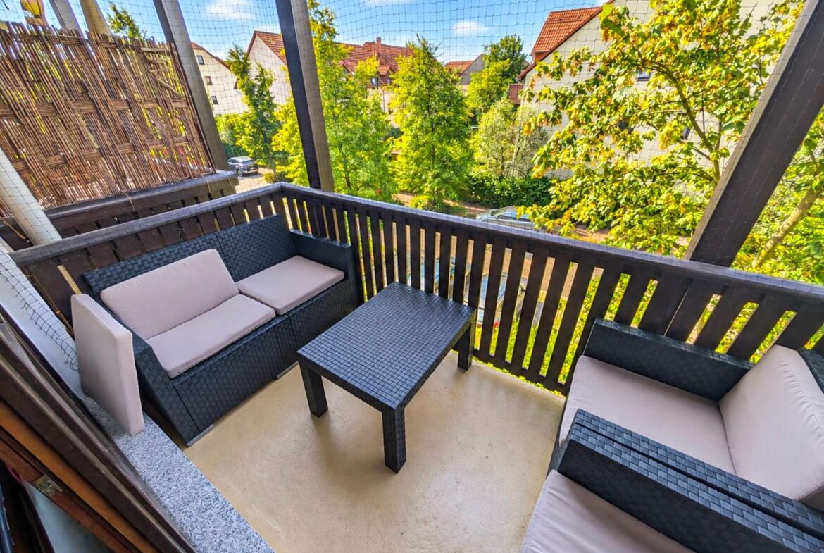 Gemütlicher Balkon