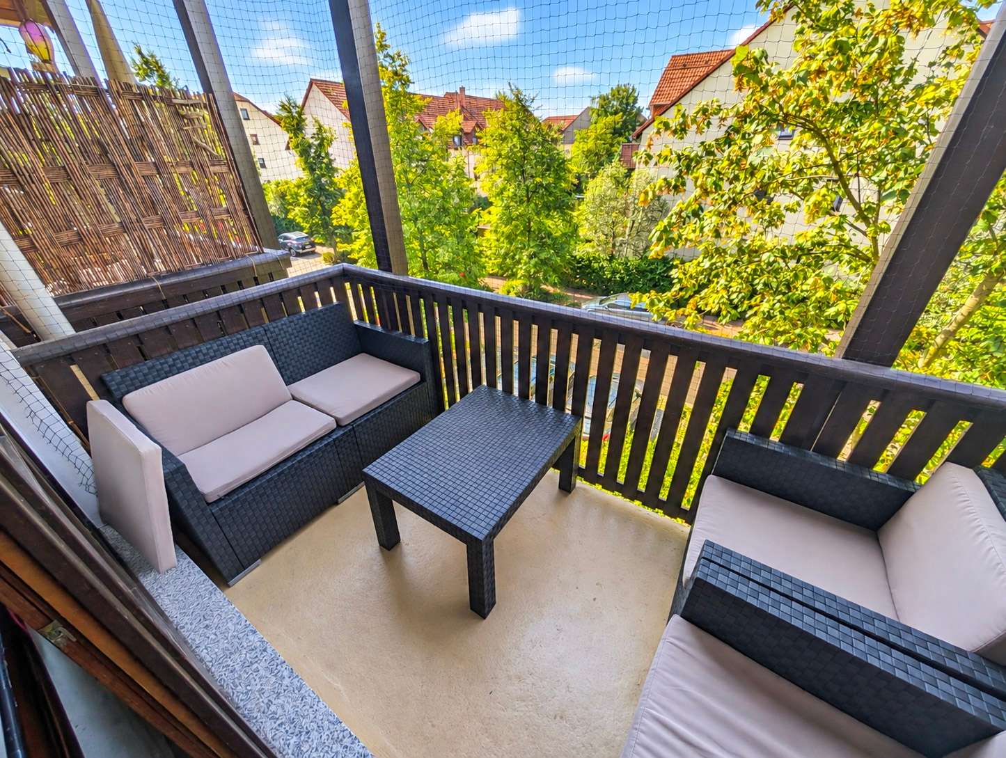 Gemütlicher Balkon