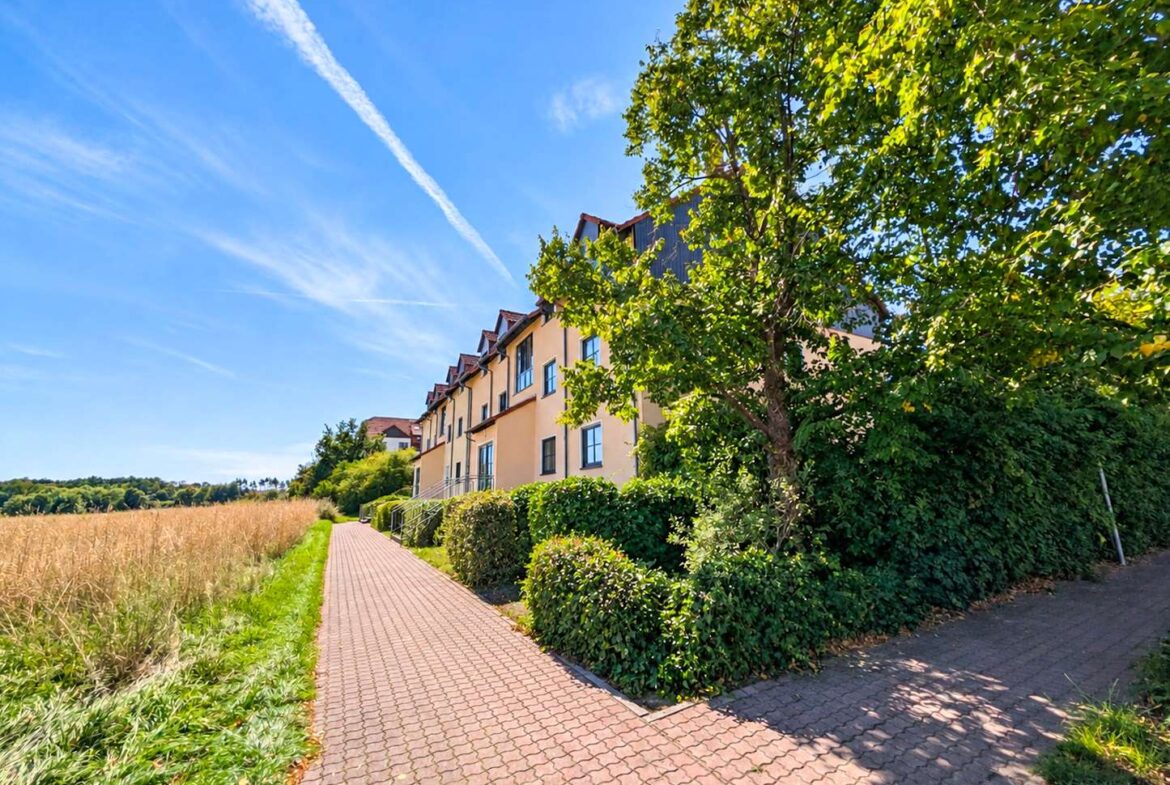 Weg vor dem Haus