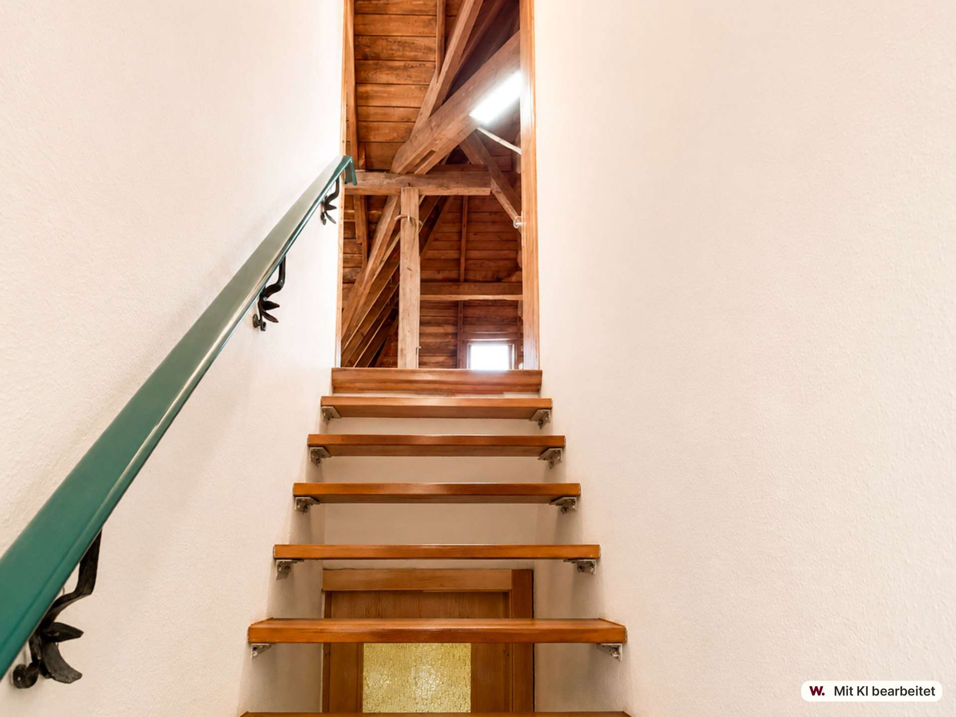 Treppe zum Dachboden