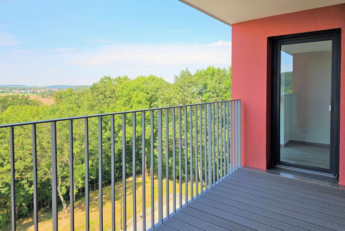 Großzügiger Balkon