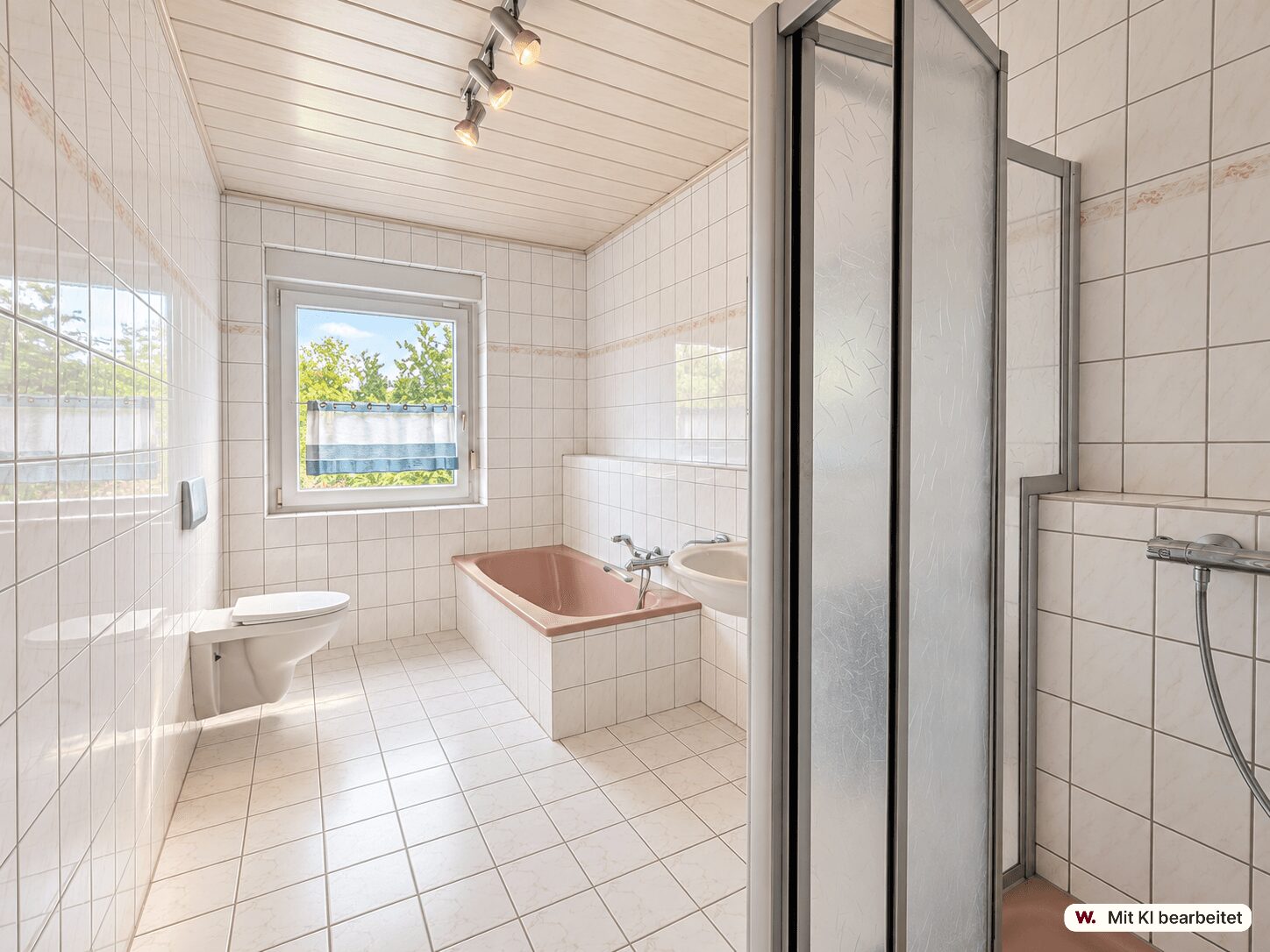 Tageslichtbad Wanne & Dusche