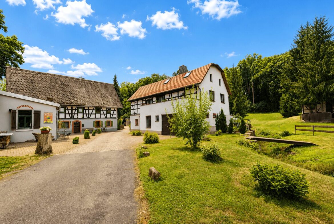 Weg zum Haus