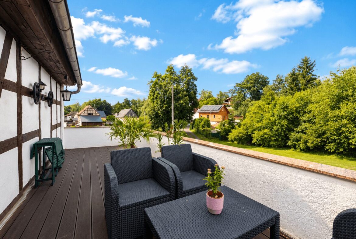 Terrasse mit Ausblick
