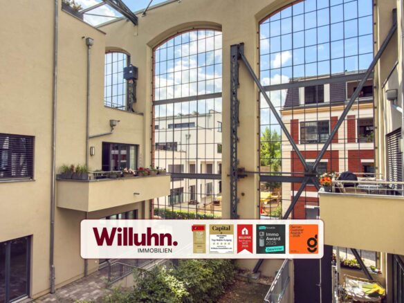 Blick in den Lichthof