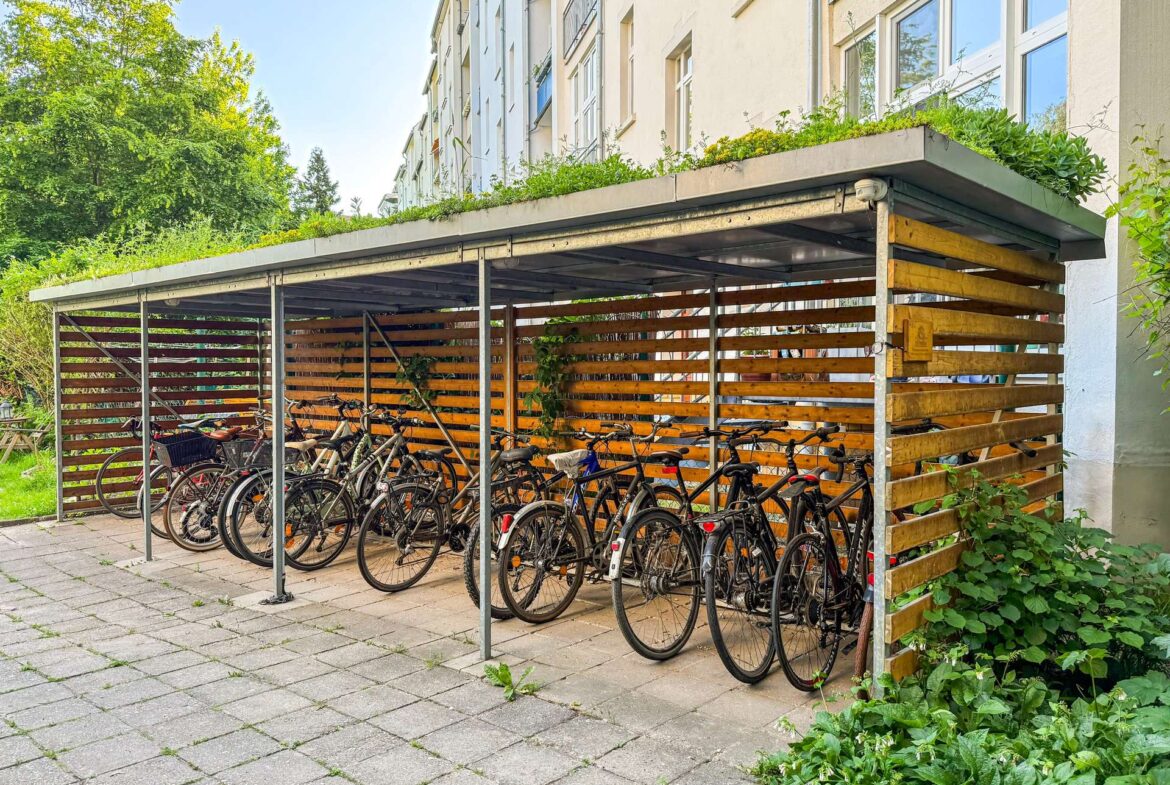Fahrrad Carport