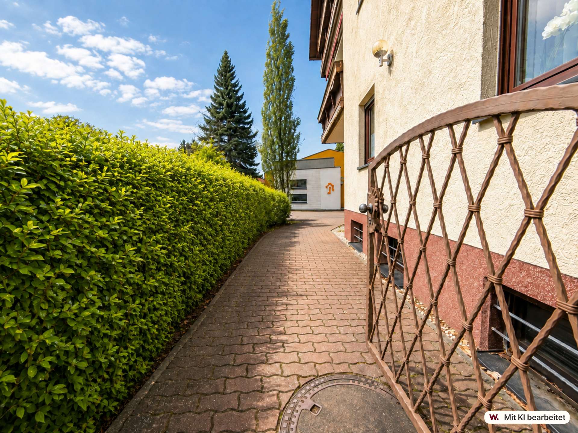 Durchgang zum Haus