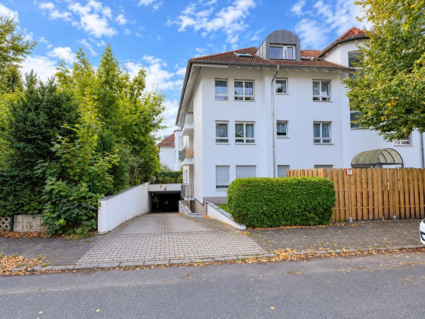 Zufahrt Tiefgarage