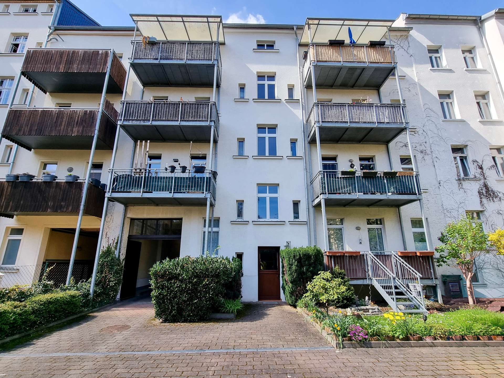 Rückseitige Ansicht