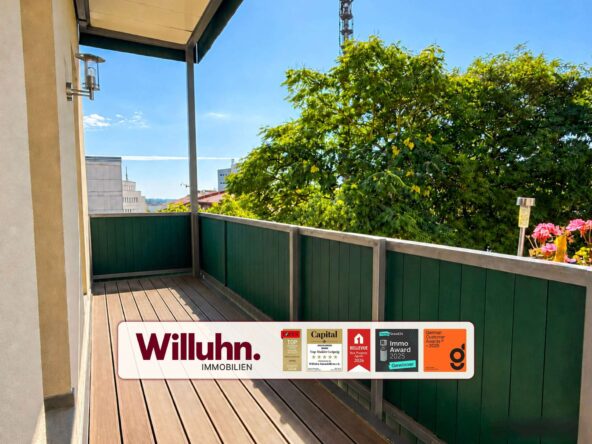 großer Südbalkon