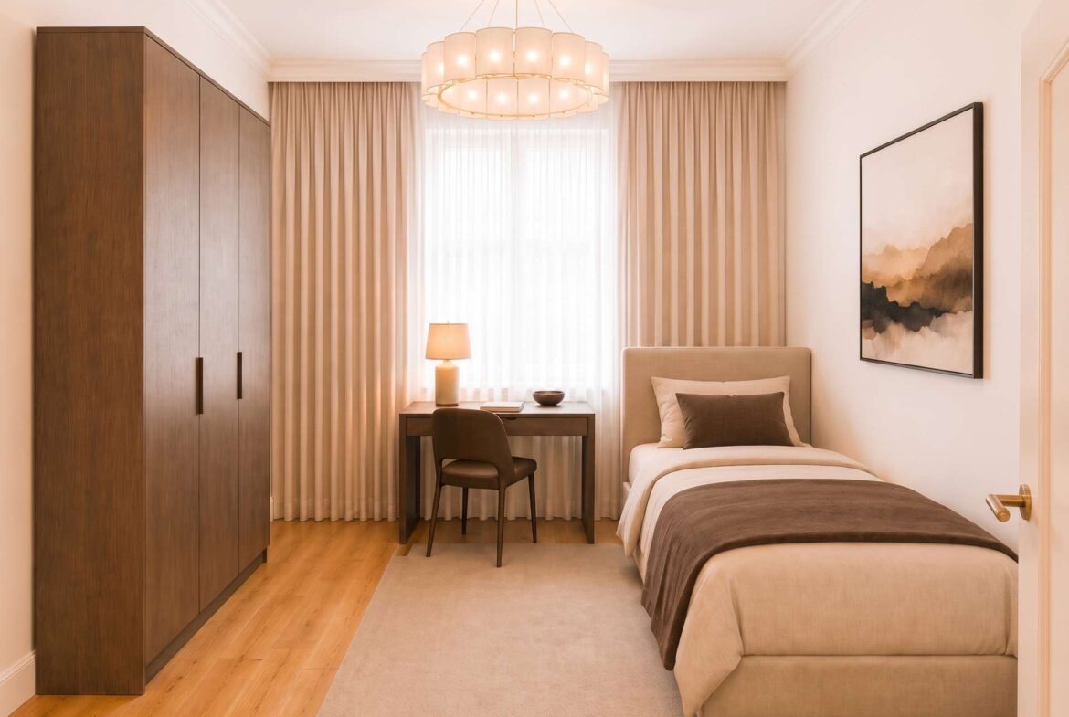 Gästezimmer möbliert