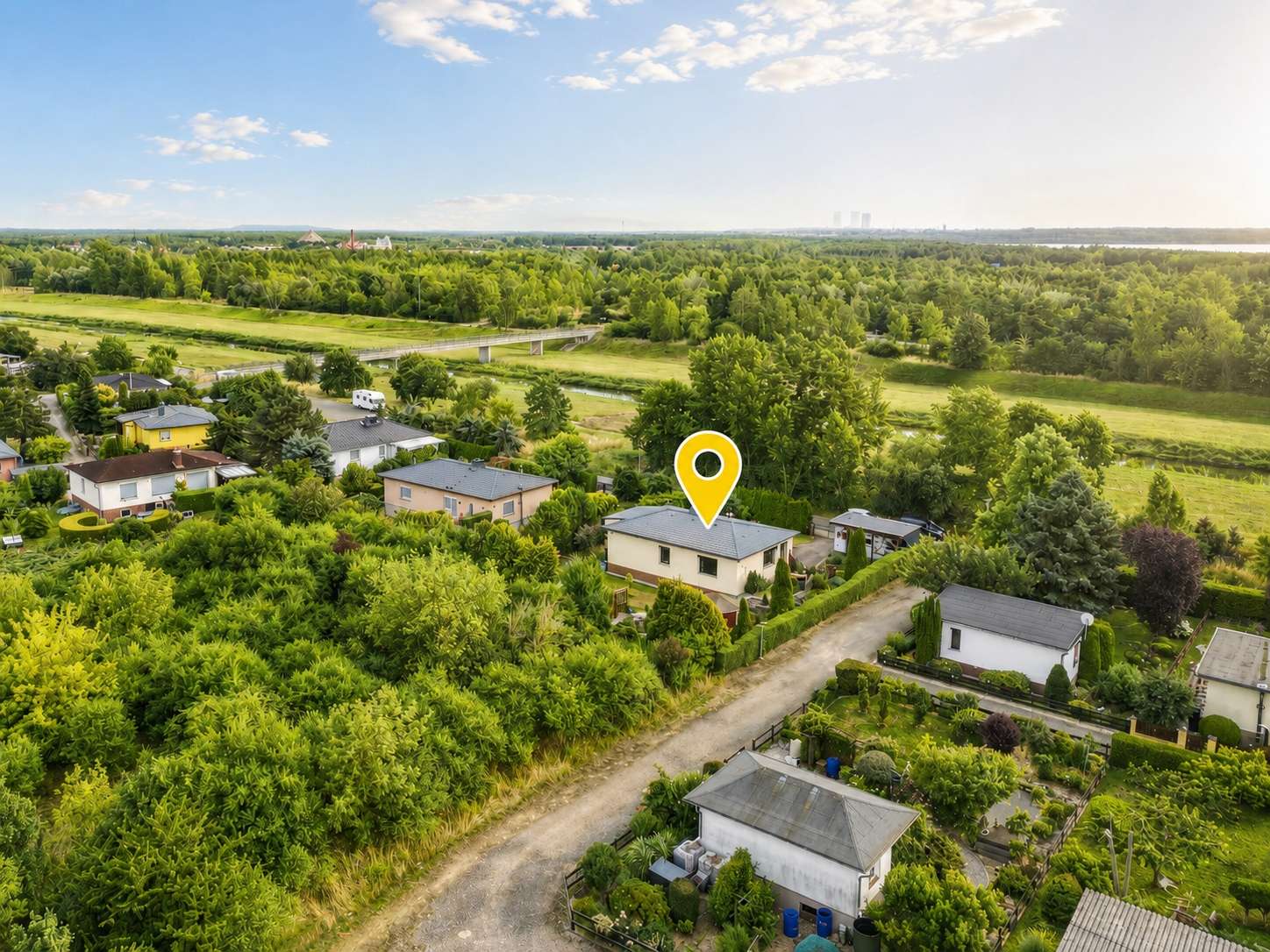 Mitten im Grünen