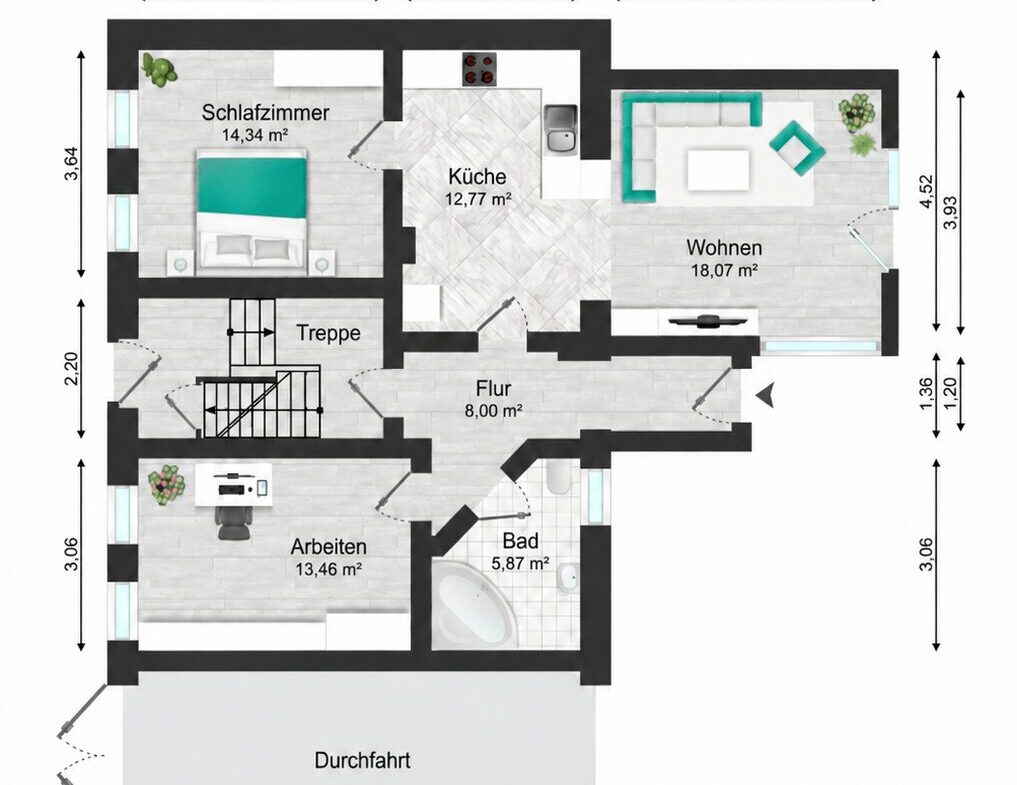 Grundriss EG