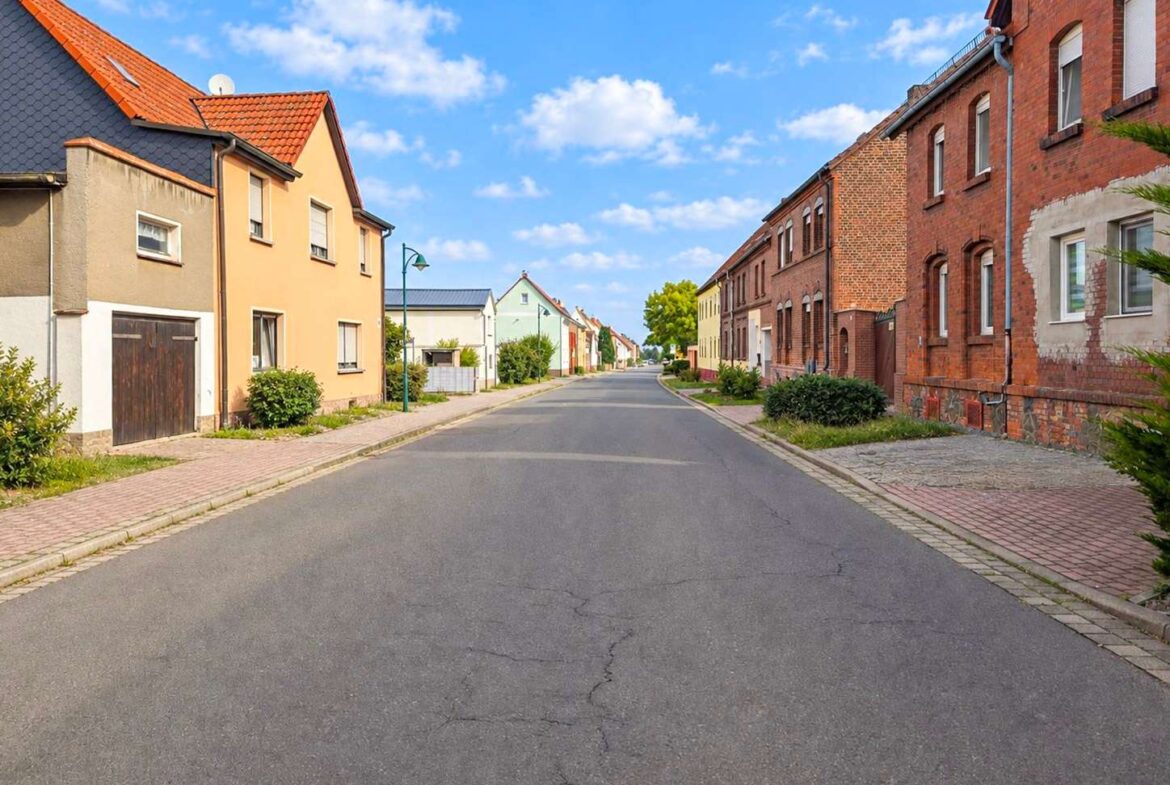 Blick in die Straße