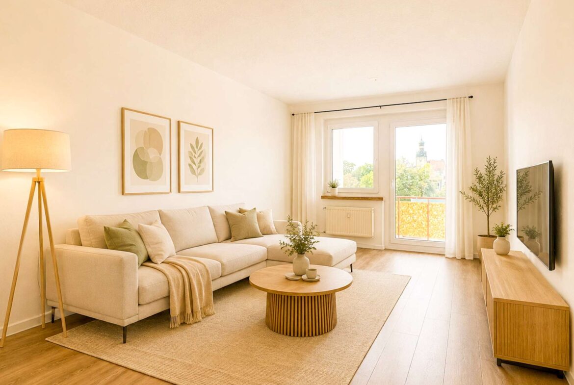 Wohnzimmer (gestaged)