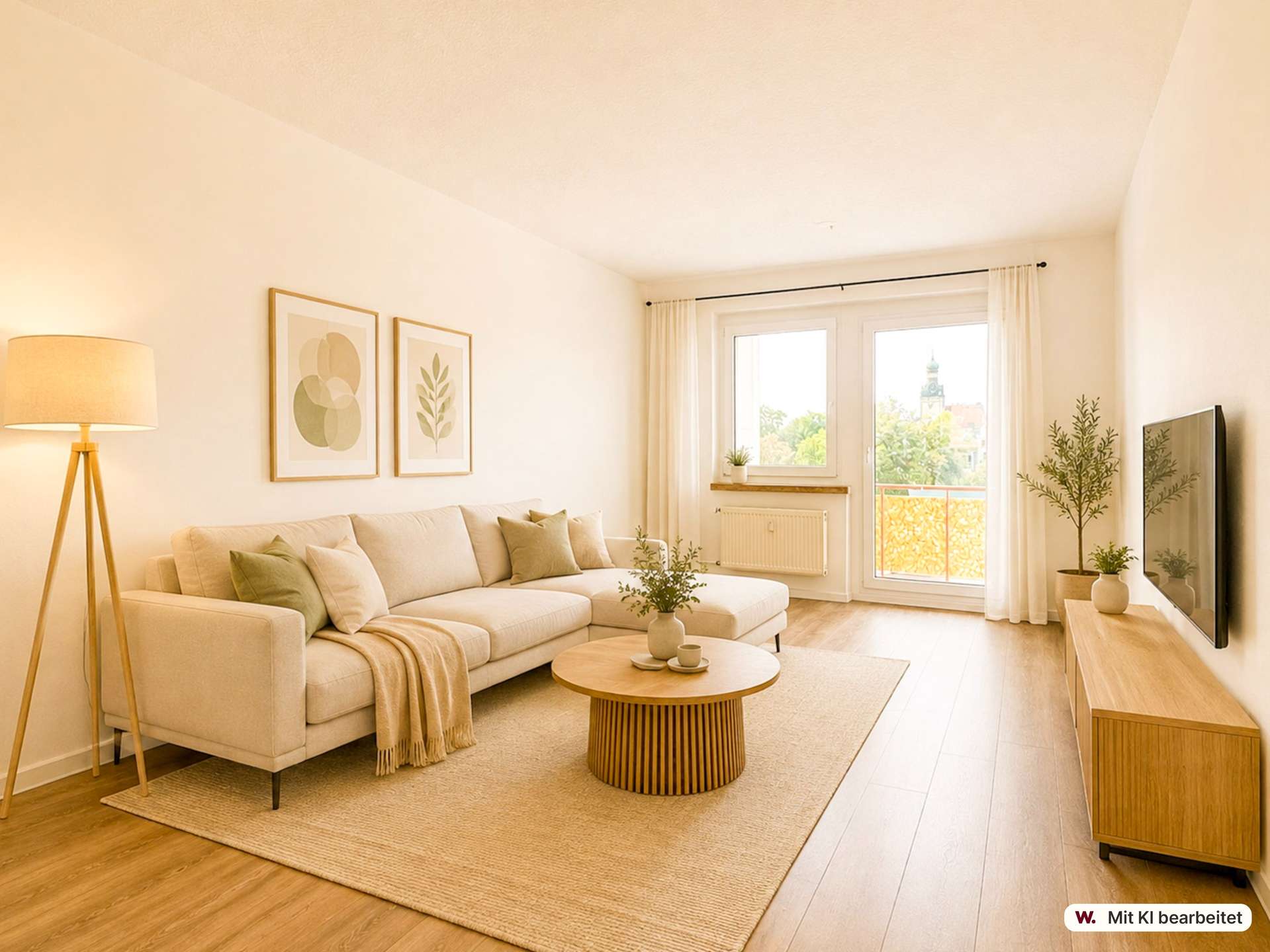 Wohnzimmer (gestaged)