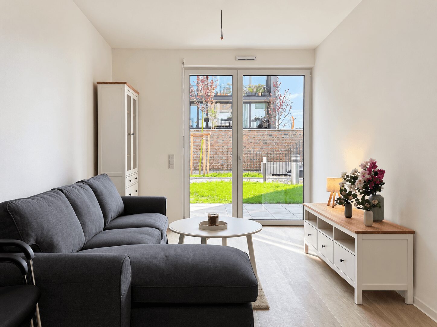 Wohnzimmer mit Terrassenzugang