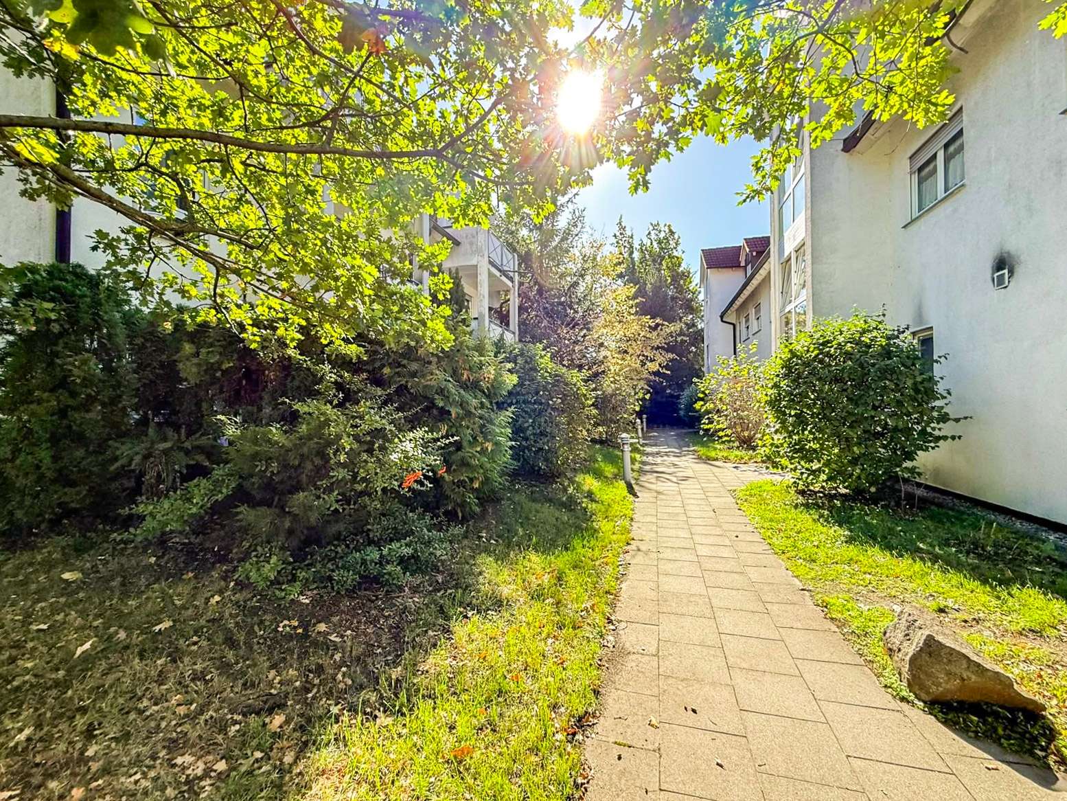Weg zum Haus