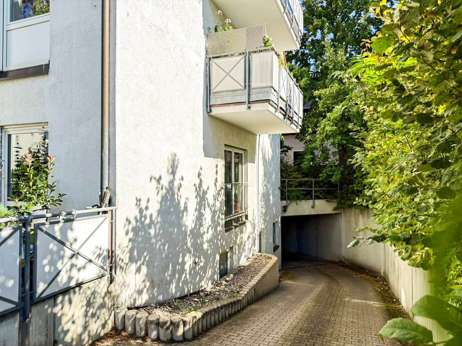Einfahrt Tiefgarage