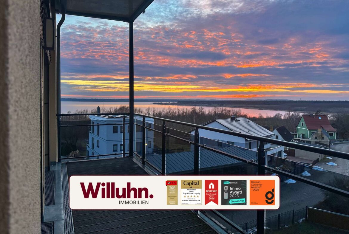 Balkon mit Seenblick