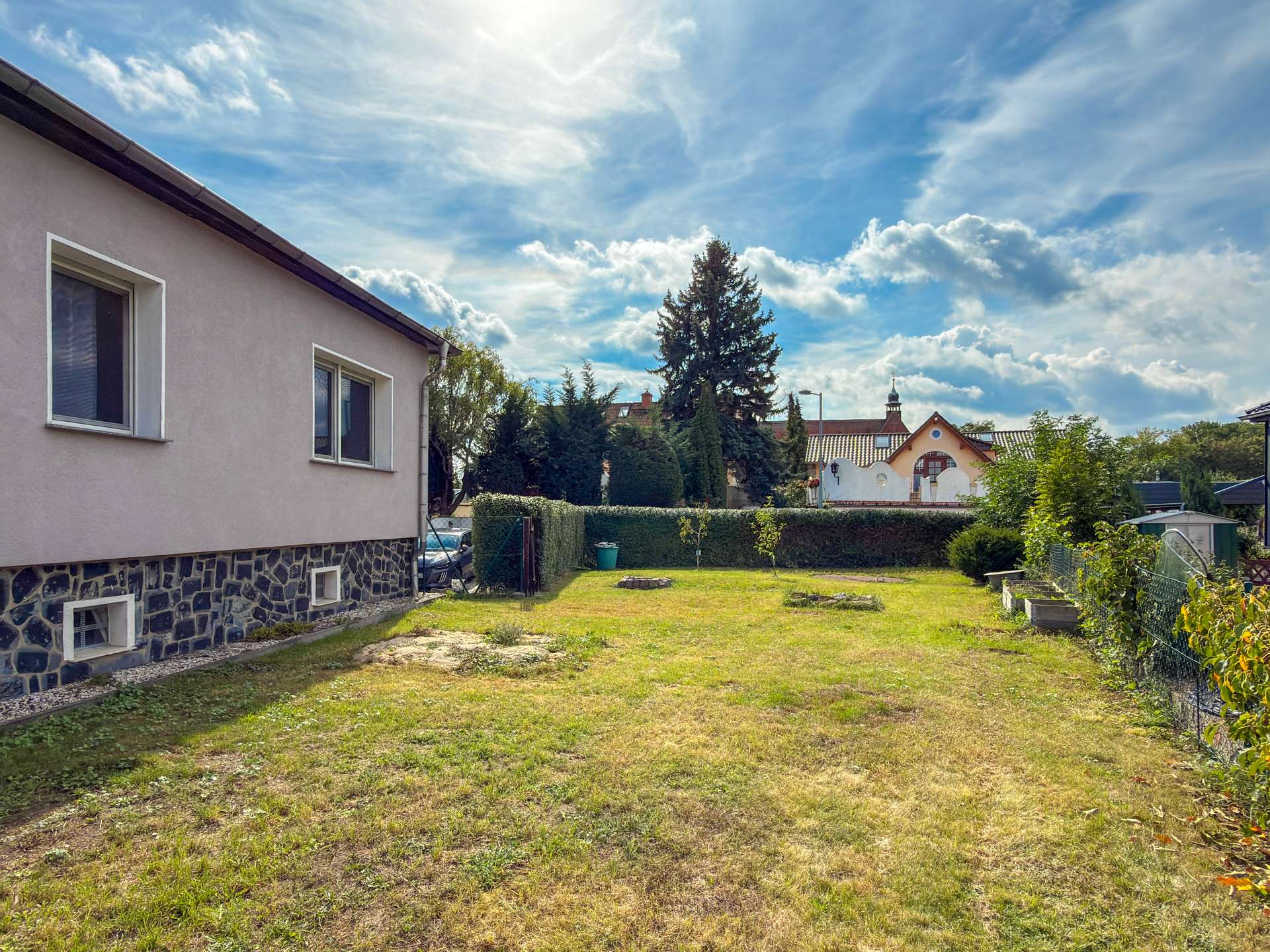 Gartenfläche