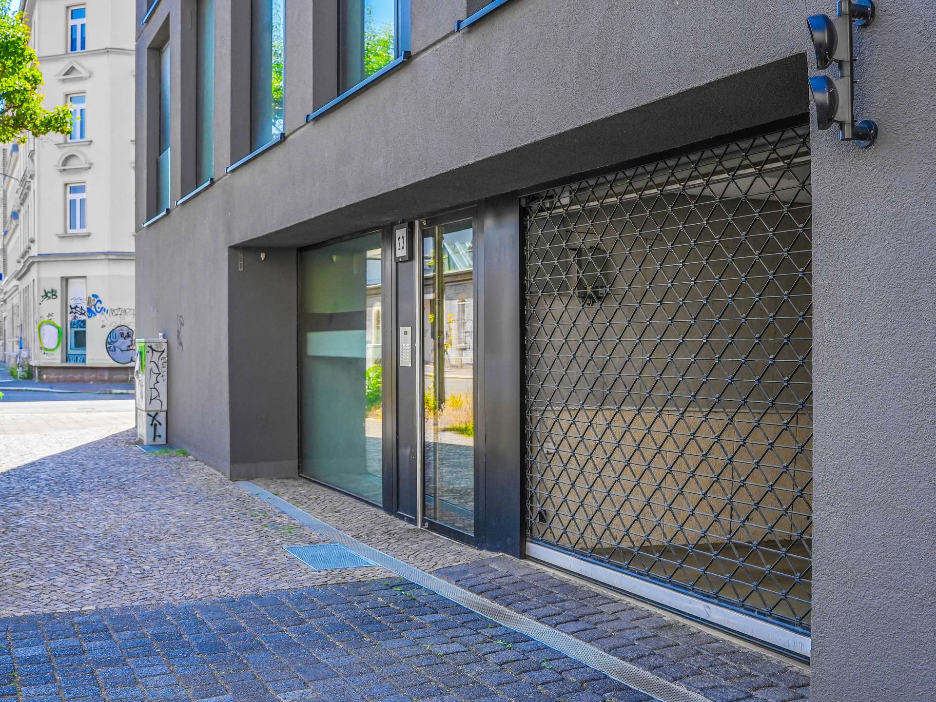 Zufahrt Tiefgarage
