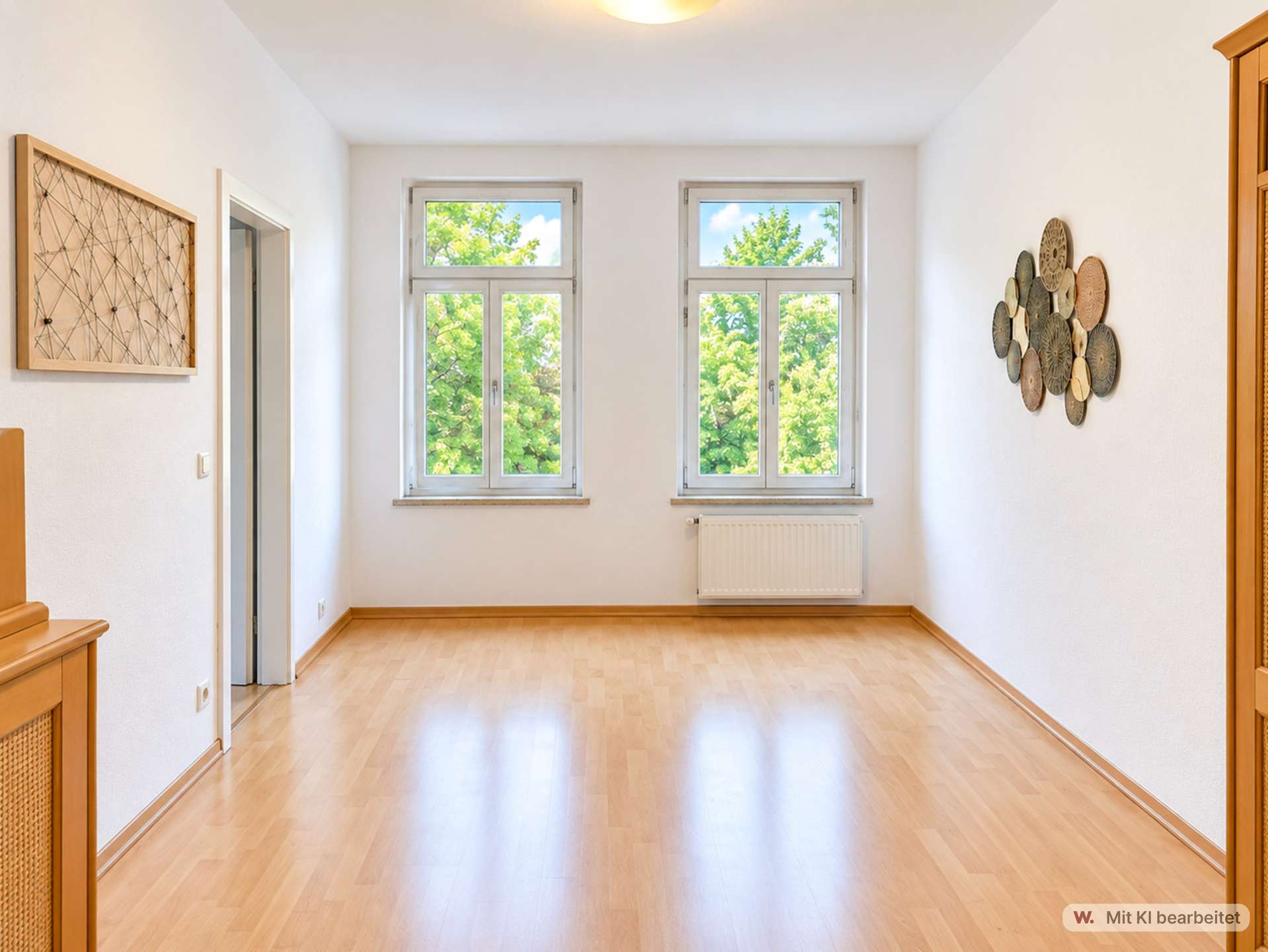 Wohn- und Schlafzimmer