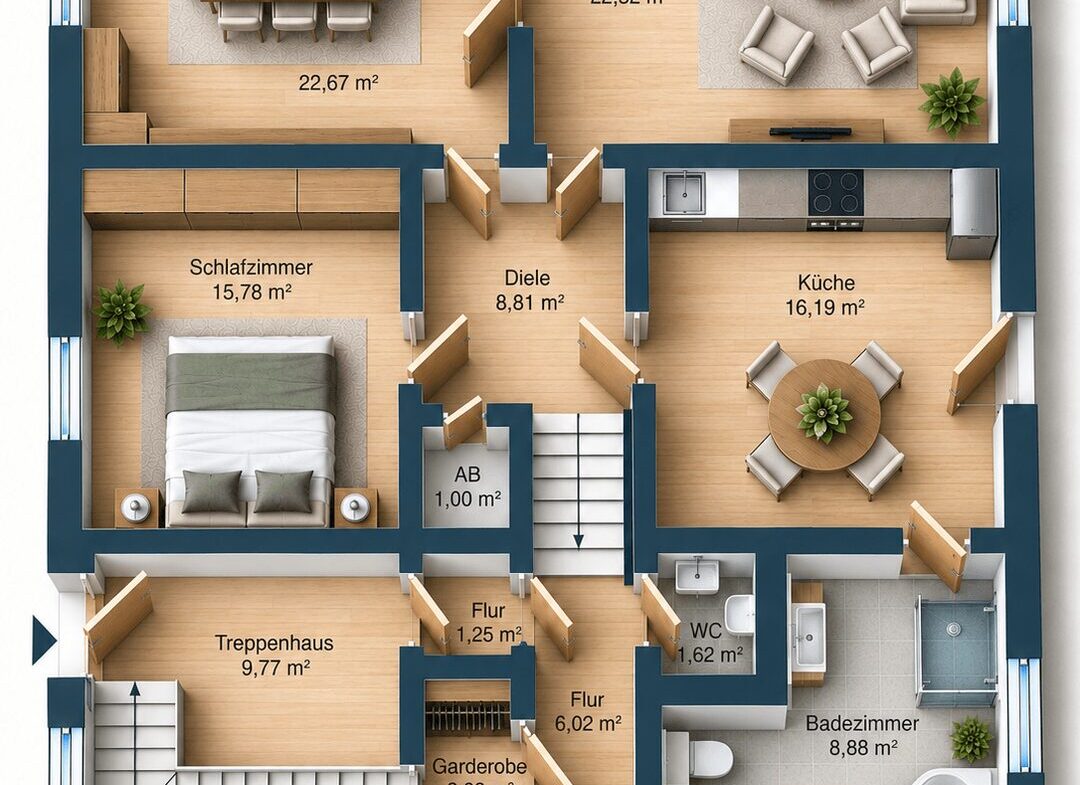 Grundriss EG