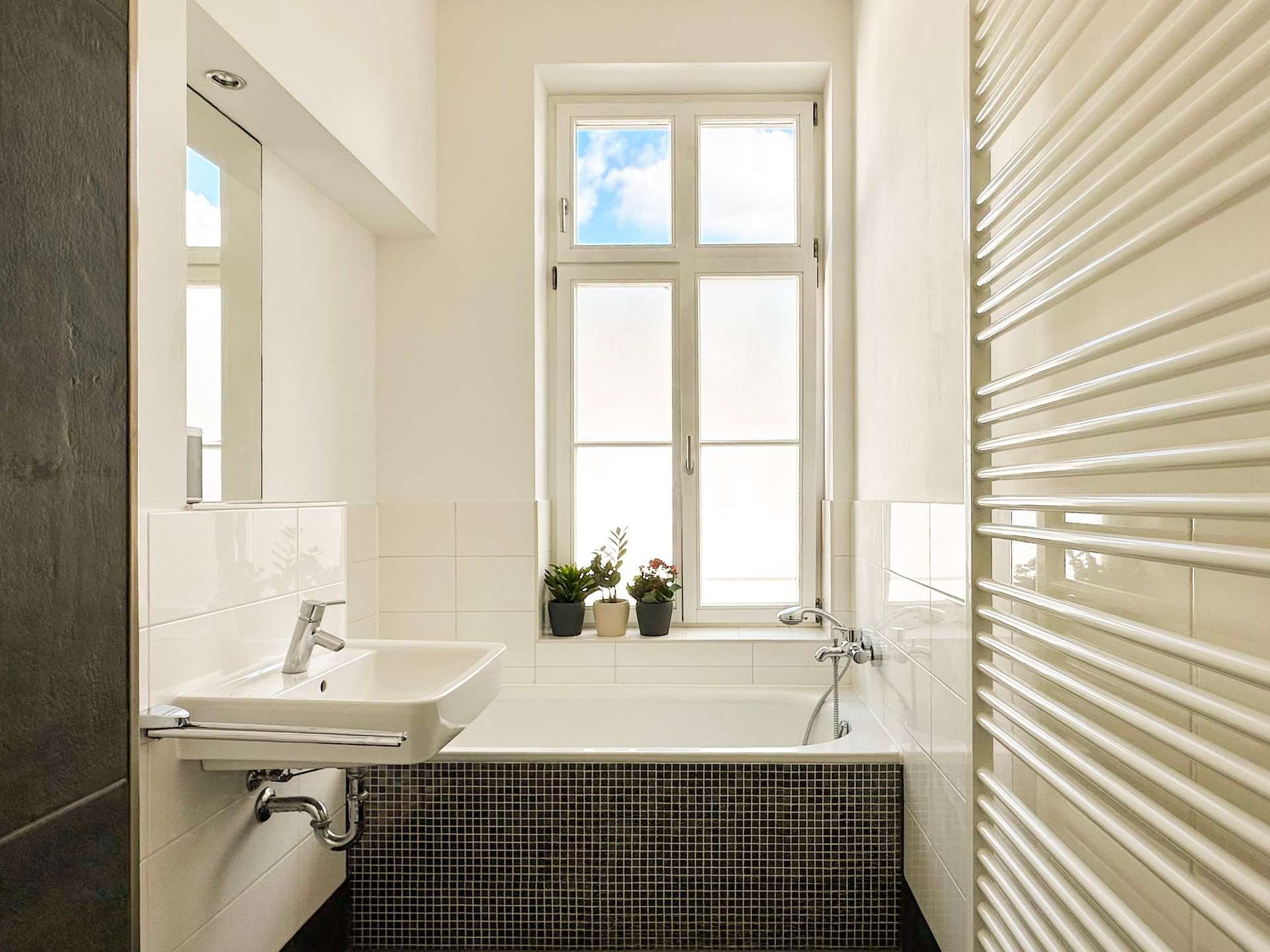 Tageslicht-Badezimmer