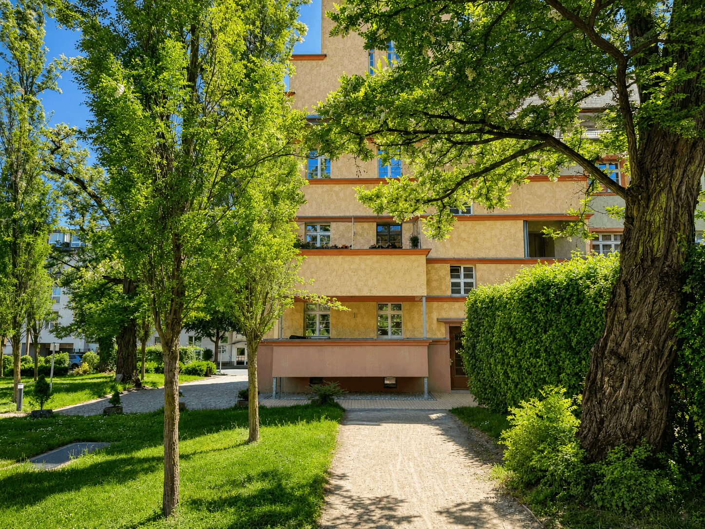 Außenansicht Grünanlage