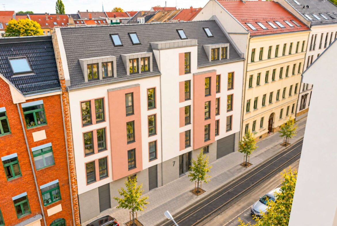 visualisierte Straßenansicht